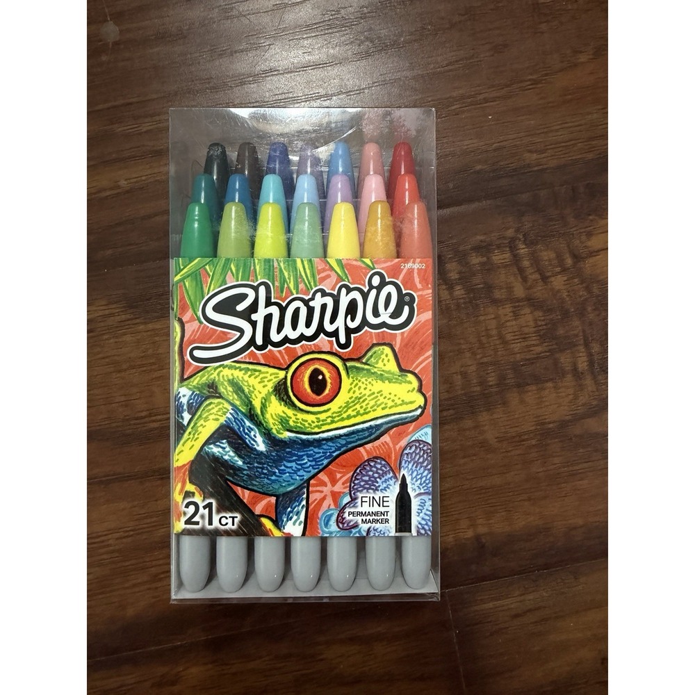 Sharpie Permanent Markers - Fine Point, 21 Count (Multicolor)